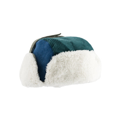 Chamaye Casquette Avec Protège-oreilles Corduroy Amour Fou Boy Green