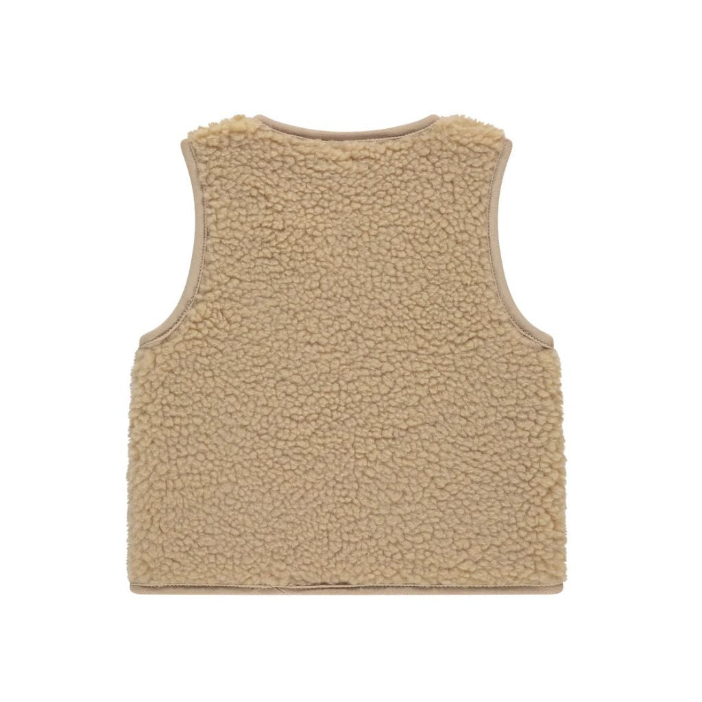 BabyFace Gilet teddy nude Girls