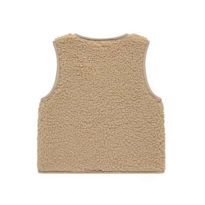 BabyFace Gilet teddy nude Girls