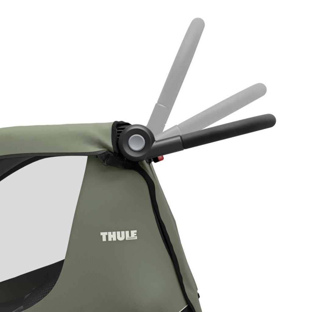 Thule Fietskar Courier Vintage Green