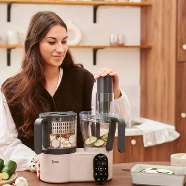 Babymoov Stoomkoker-Mixer Nutribaby Evolution Beige