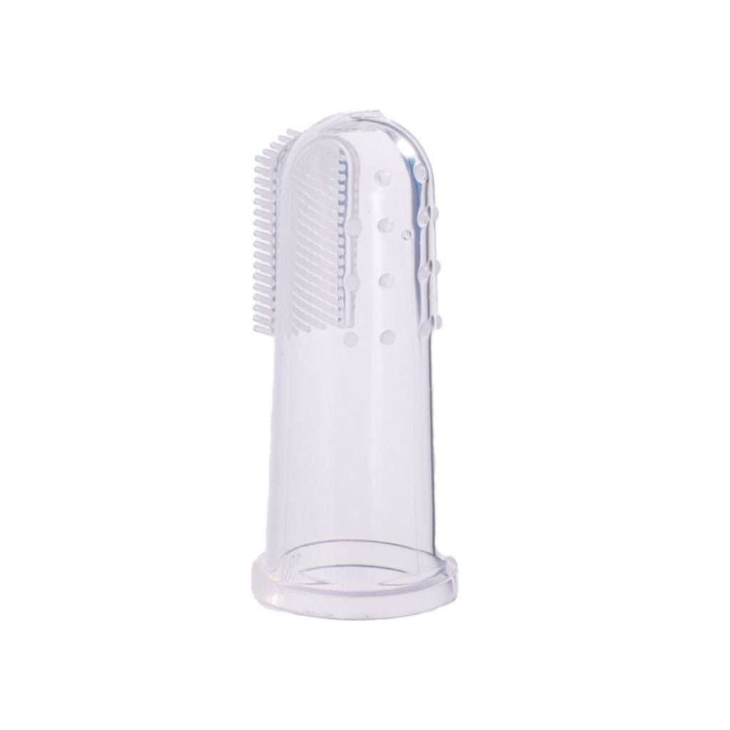 Babyton Silicone Vingertandenborstel - 2 stuks