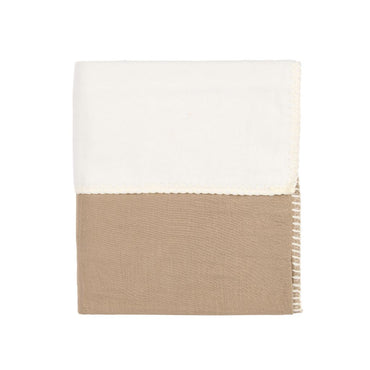 Koeka Wiegdeken Cotton Fleece Wafel Faro Bruin