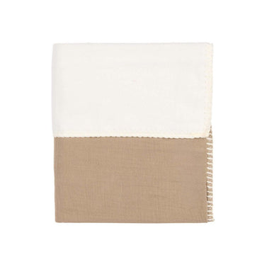 Koeka Deken voor Bed Cotton Fleece Wafel Faro Café