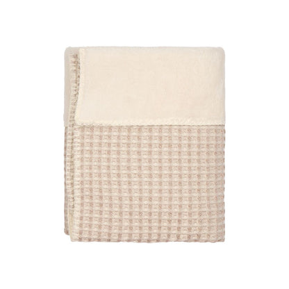 Koeka Couverture pour lit Gauffre / teddy oslo - 100 x 150 cm