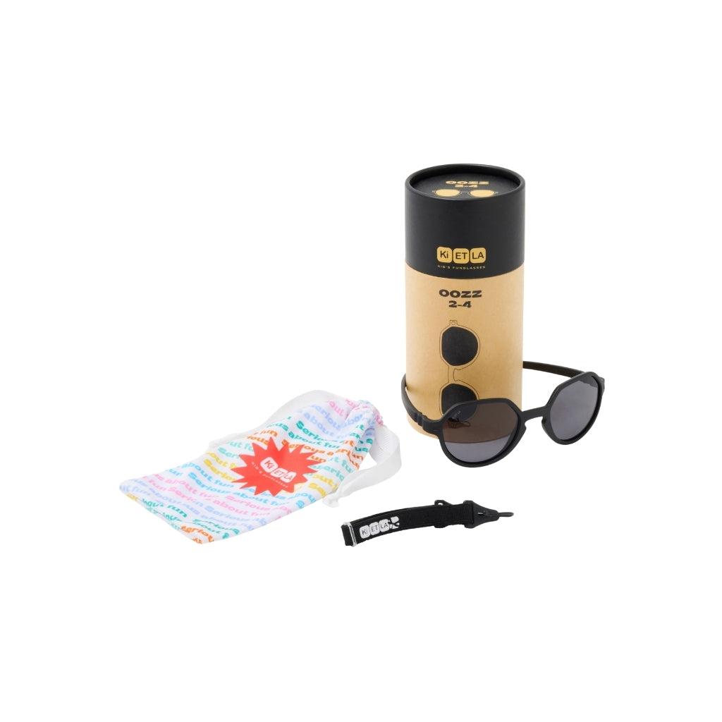 Ki ET LA Lunettes de soleil Oozz Noires - 1 à 2 ans
