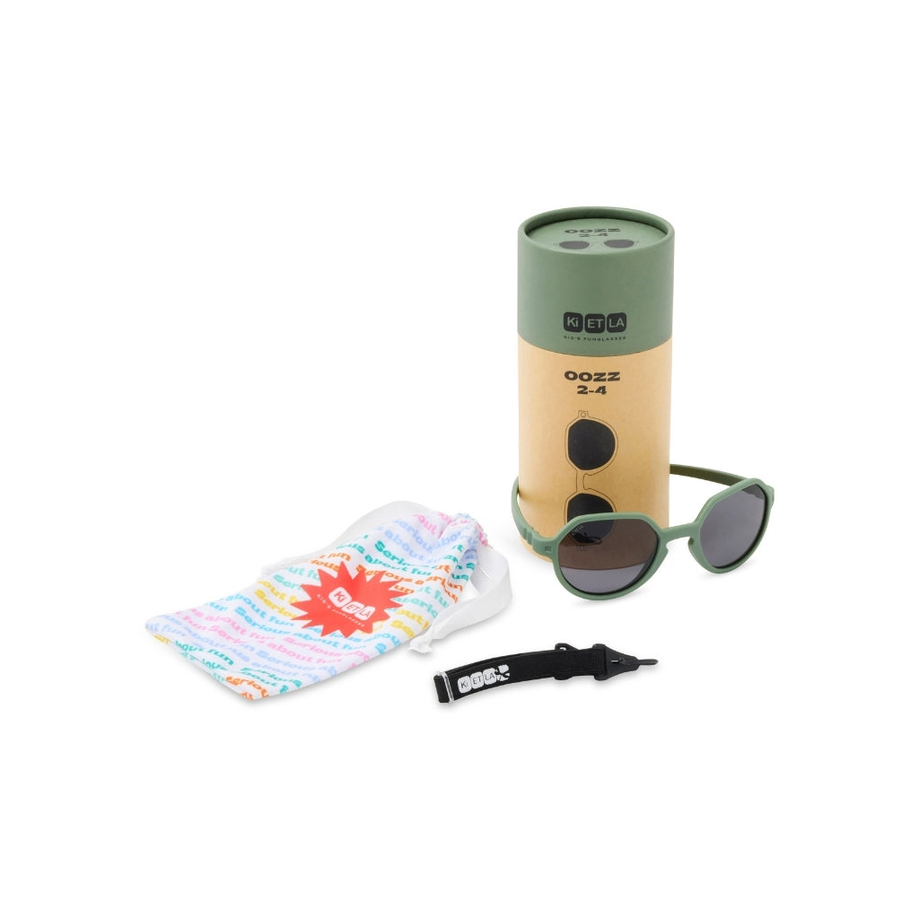 Ki ET LA Lunettes de soleil Oozz Kaki – 1-2 ans