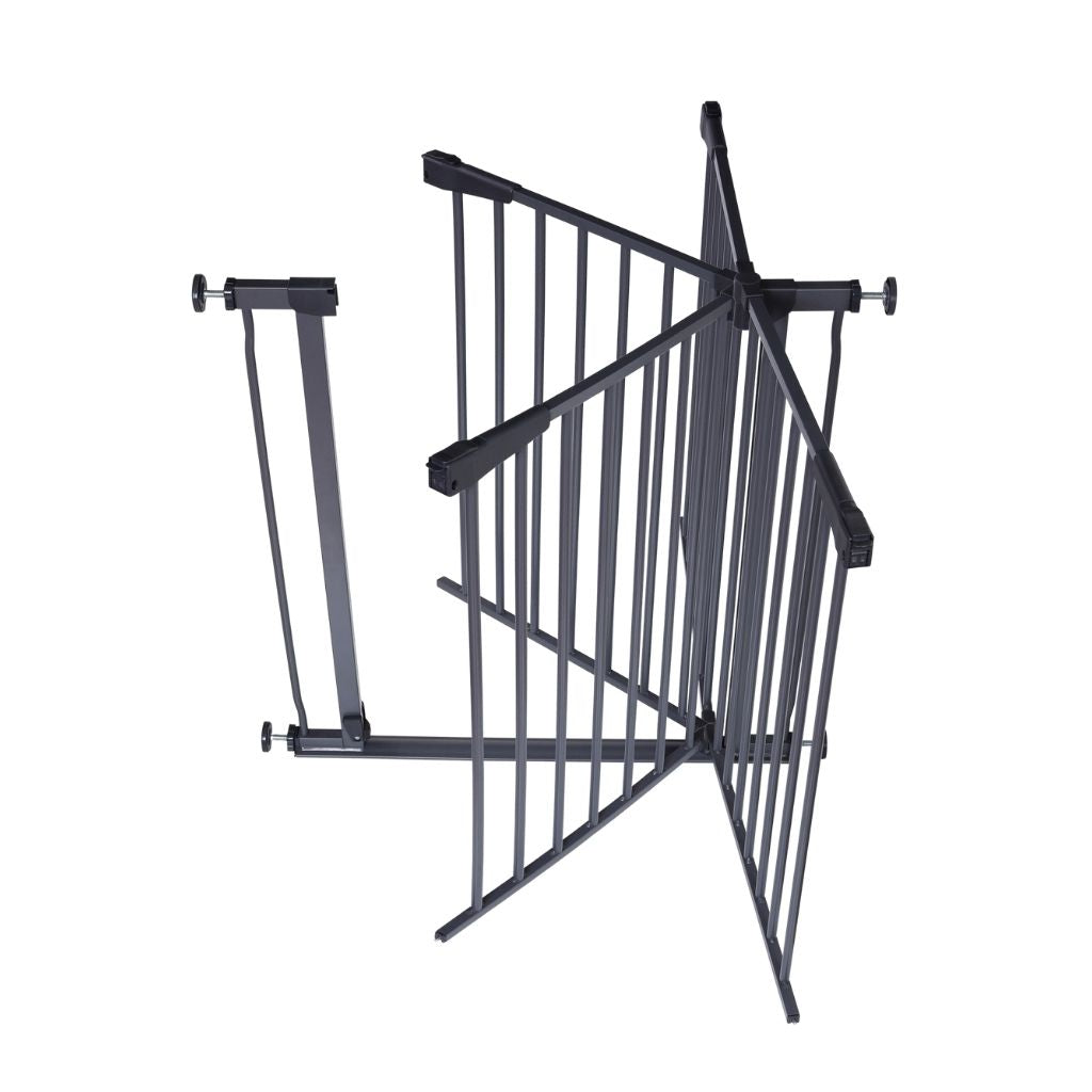 Dreambee Barrière De Sécurité Advance Auto-Close Flat Step Noire