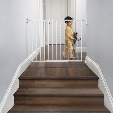 Dreambee Barrière De Sécurité Pour Portes et Escaliers Flexigate Blanc