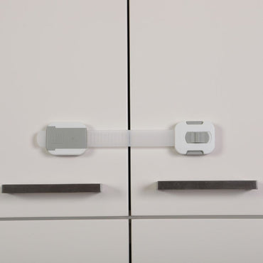 Dreambee Kinderslot Flexibel Grijs/Wit - 2 Stuks