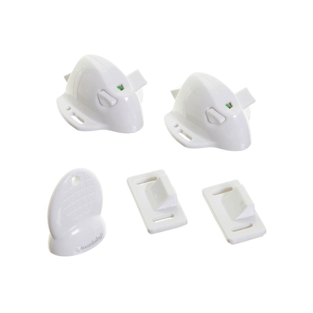 Dreambee Magnetisch Kinderslot Wit – 2 Stuks