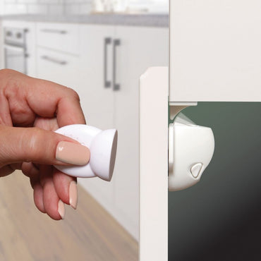 Dreambee Serrure Magnétique Pour Enfants Blanche – 2 Pièces