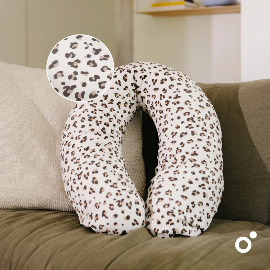 Doomoo Borstvoedingskussen Buddy Leopard Cream