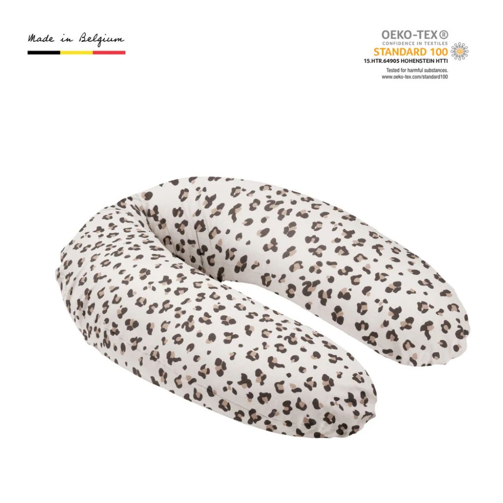 Doomoo Borstvoedingskussen Buddy Leopard Cream