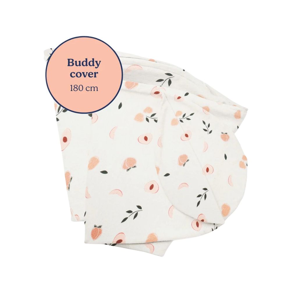 Doomoo Housse pour coussin d'allaitement Buddy Peaches