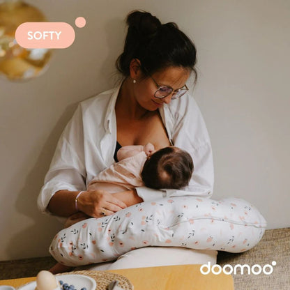 Doomoo Coussin d'allaitement Softy Peaches
