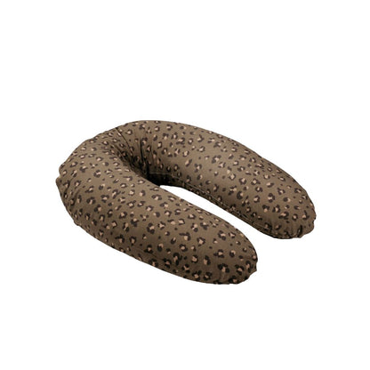 Doomoo Coussin d’allaitement Buddy Leopard Bronze