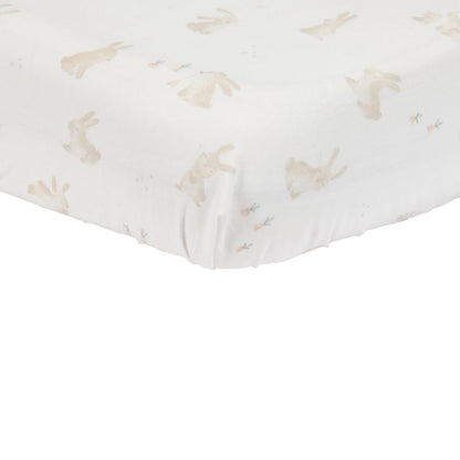 Little Dutch Drap-housse Baby Bunny Blanc 70x140/150 cm