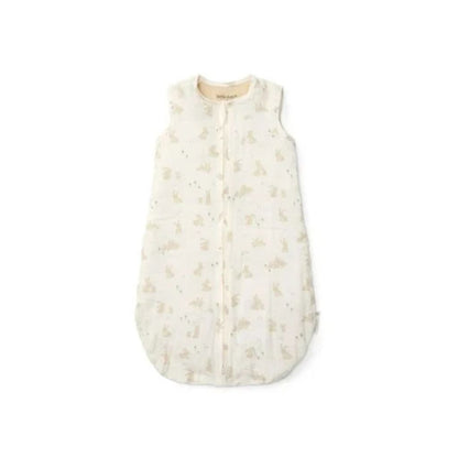 Little Dutch Sac de couchage d'été Newborn Naturals Baby Bunny TOG 0,5 White 70-90 cm