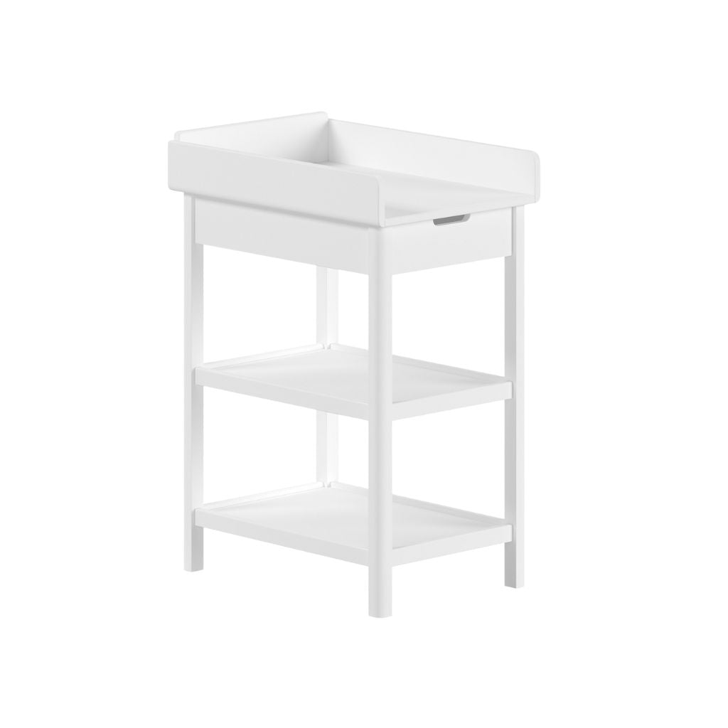JAXX Table à langer Hêtre Blanc