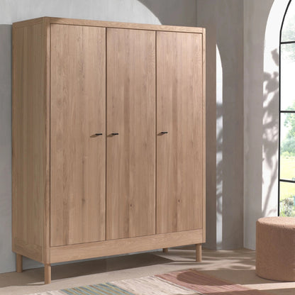 JAXX Armoire 3 portes Forrest Chêne