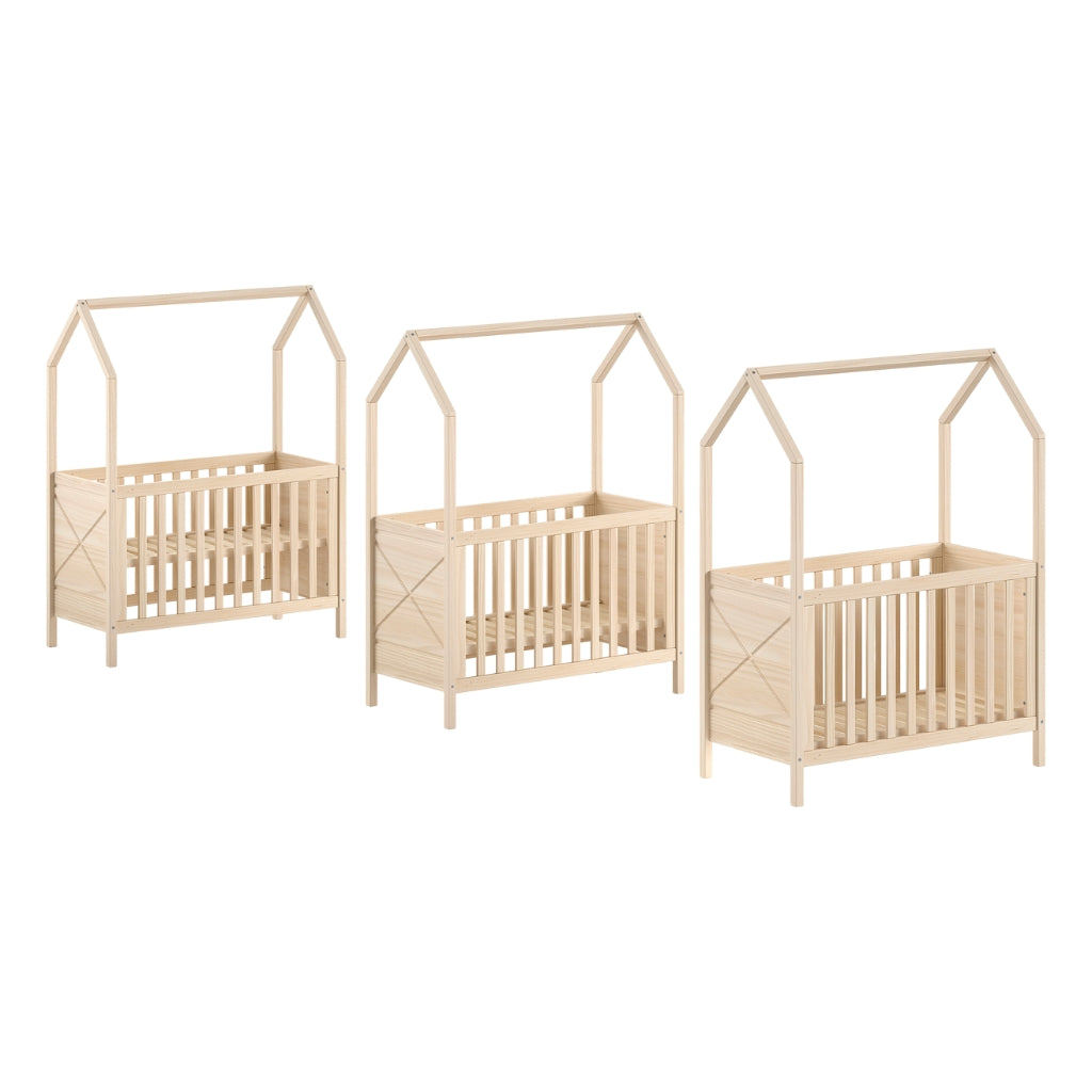 JAXX Babybed Natuur 60x120 cm