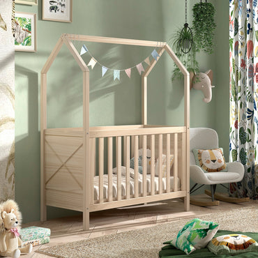JAXX Babybed Natuur 60x120 cm