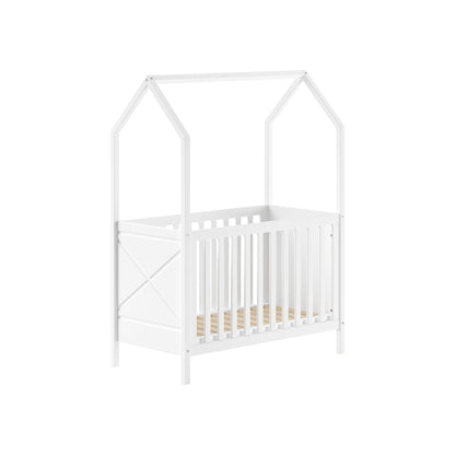 JAXX Lit bébé 60 x 120 cm Blanc