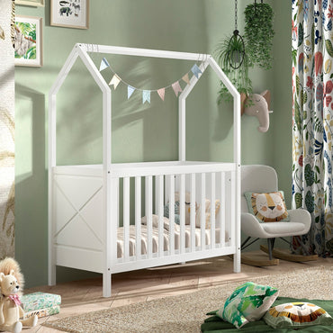 JAXX Babybed 60x120 cm Wit