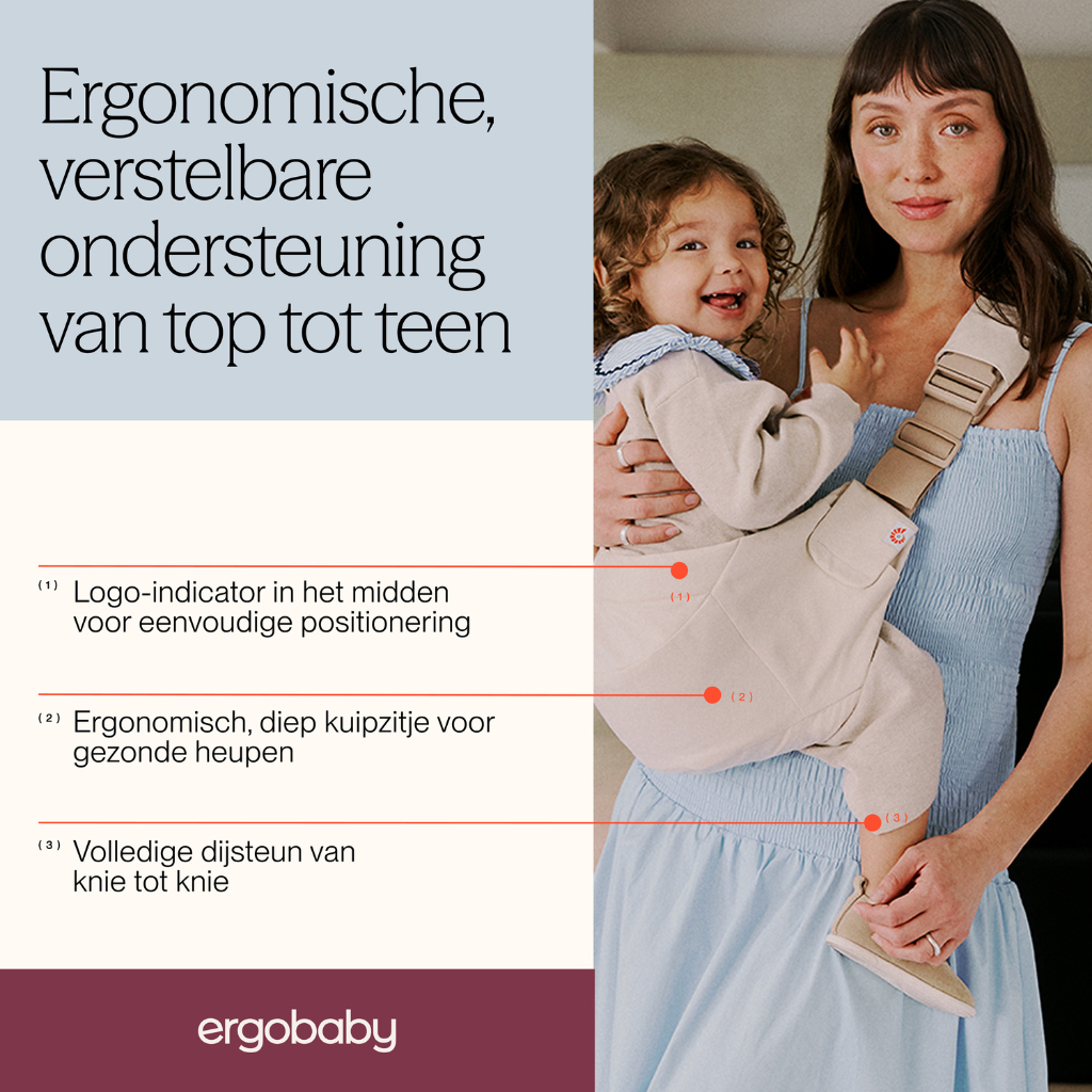 Ergobaby Draagzak Upsie Sling Natural Beige
