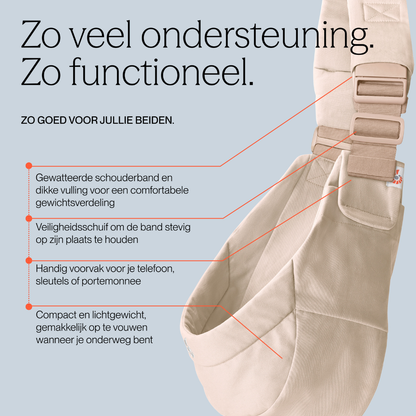 Ergobaby Draagzak Upsie Sling Natural Beige