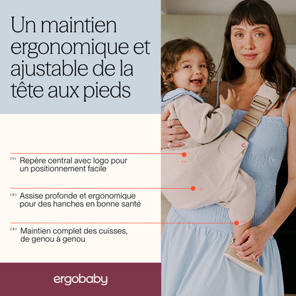 Ergobaby Draagzak Upsie Sling Natural Beige