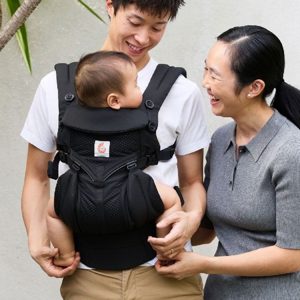 Ergobaby Porte-bébé Omni Classic Mesh Onyx Black
