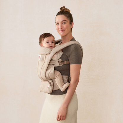 Ergobaby Porte-bébé Omni Deluxe Mesh Natural Beige