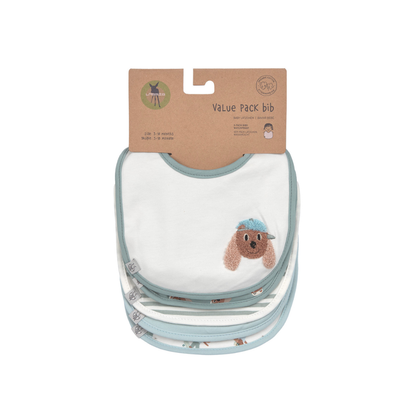 Lässig Bavoir Tiny Team Dog - 5 pièces