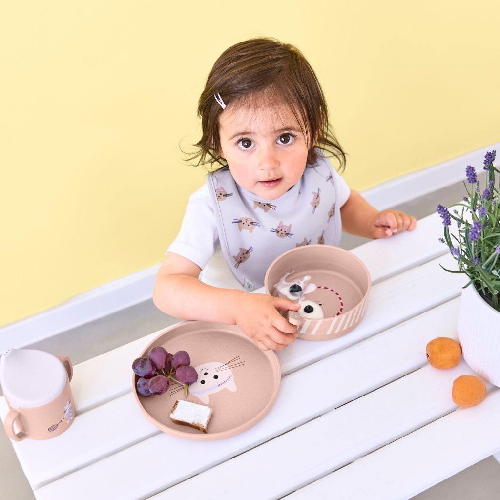 Lässig Set repas Tiny Team Cat - 4 pièces