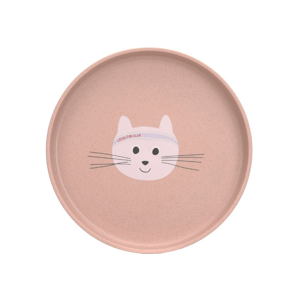 Lässig Assiette Tiny Team Cat