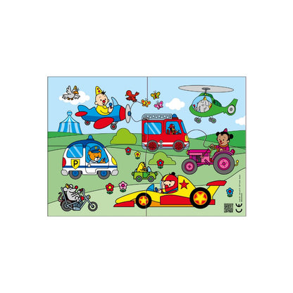 Bumba Puzzel Vroem Vroem – 4 stuks