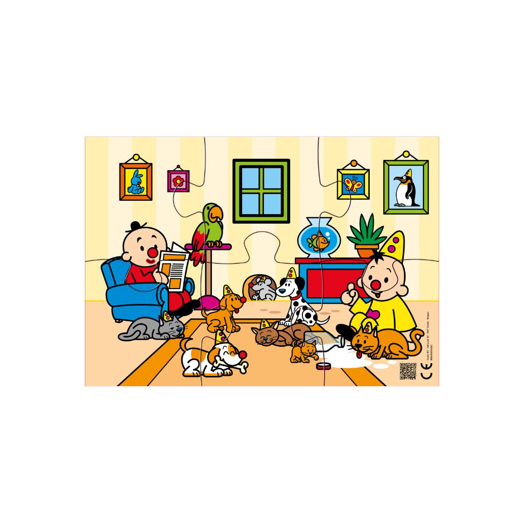 Bumba Puzzle Waf Waf, Miaou Miaou – 6 pièces
