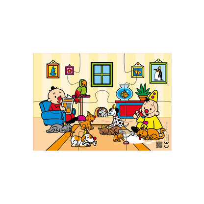 Bumba Puzzle Waf Waf, Miaou Miaou – 6 pièces