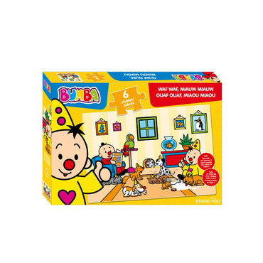 Bumba Puzzle Waf Waf, Miaou Miaou – 6 pièces