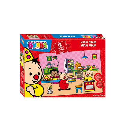 Bumba Puzzle Miam Miam – 12 pièces
