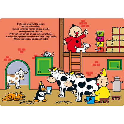 Bumba Livre cartonné à la ferme Vert NL