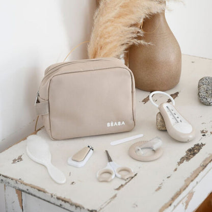 Béaba Toilettas met 7 accessoires Clay Earth