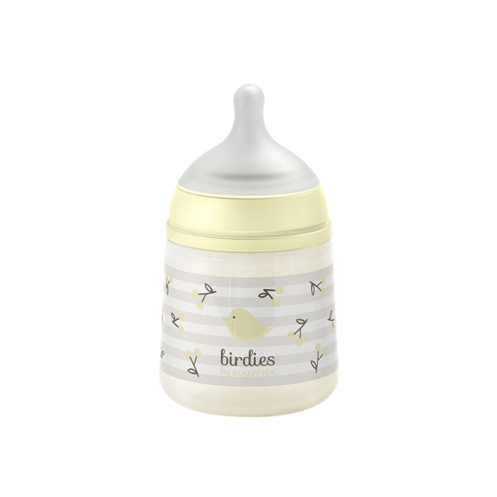 Suavinex Biberon SX Pro S Birdies beige 150 ml