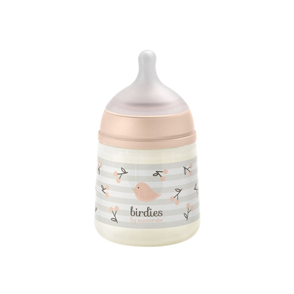 Suavinex Biberon SX Pro S Birdies rose 150 ml