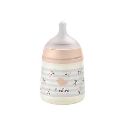 Suavinex Biberon SX Pro S Birdies rose 150 ml