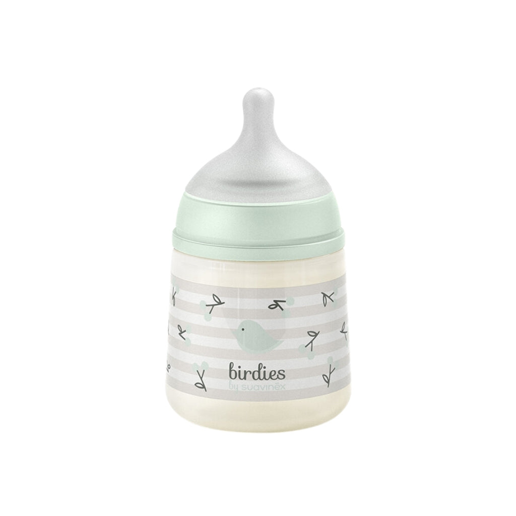 Suavinex Biberon SX Pro S Birdies vert 150 ml