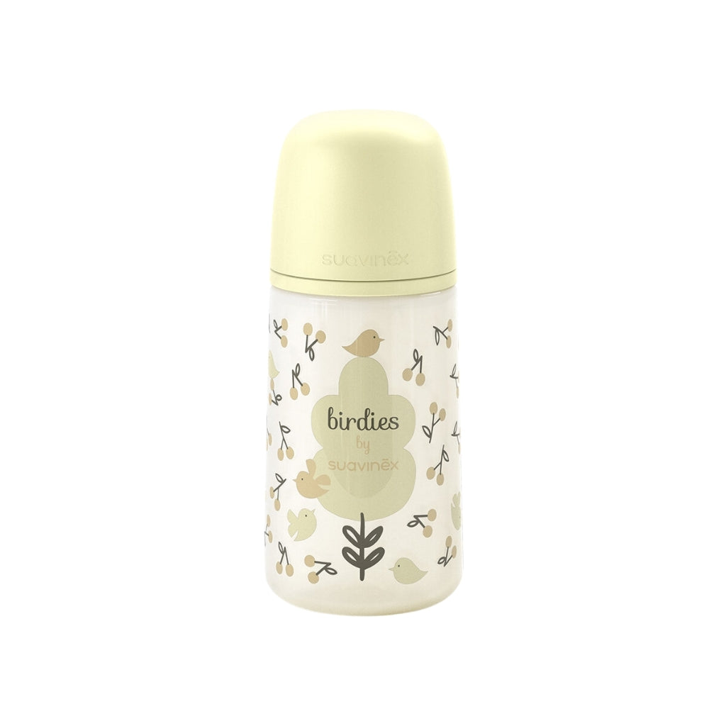 Suavinex Biberon SX Pro M Birdies beige 270 ml