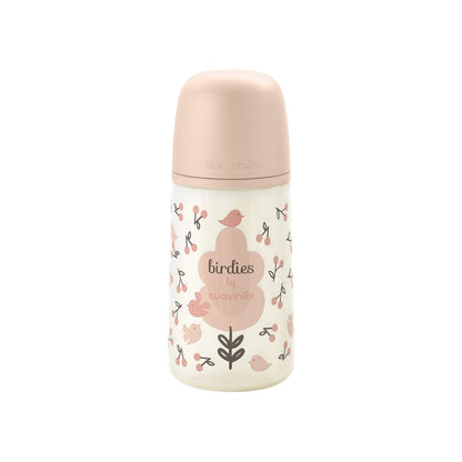 Suavinex Biberon SX Pro M Birdies rose 270 ml